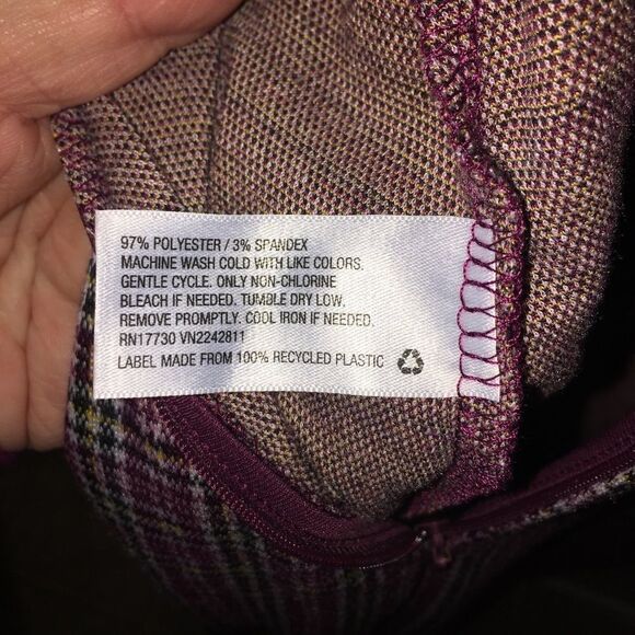 Wild Fable Plaid Kick Flare Crop Jumpsuit Size XXL - Picture 8 of 8